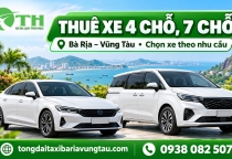 Thuê xe 4 chỗ, 7 chỗ tại Bà Rịa – Vũng Tàu: Giá và kinh nghiệm chọn xe